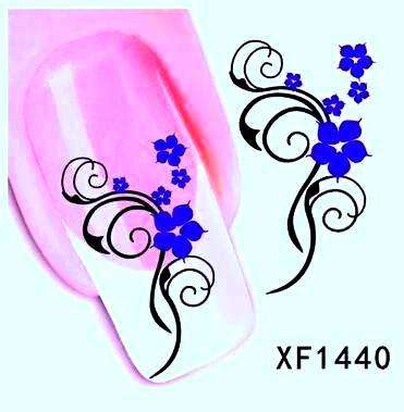 Nail Art Water Decal Stickers Sheet 1440
