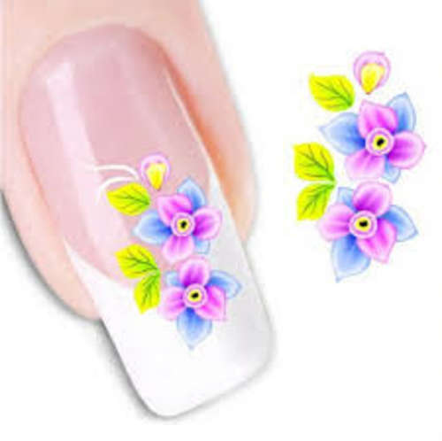 Nail Art Water Decal Stickers Sheet 1027