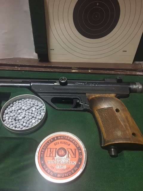 Vintage Hammerli Air Pistol