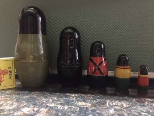 Very Unique Set of Nesting Dolls