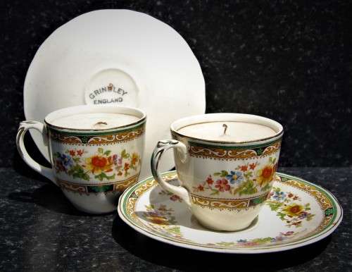 Set of 2 Grindley cups and saucer set