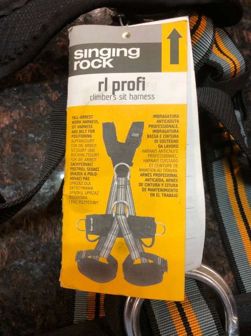 SINGING ROCK Profi  5PT Full Body Harness Climbing Fall Arrest Rope Access  ML