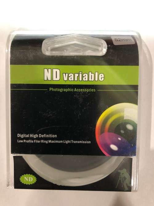 52 mm ND Variable Digital filter
