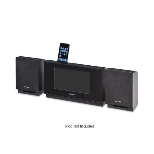 Sony WHG-SLK1i Micro Hi-Fi System  9 Display, DVD Player, iPod Dock, AM/FM, USB, MS/SD Reader.