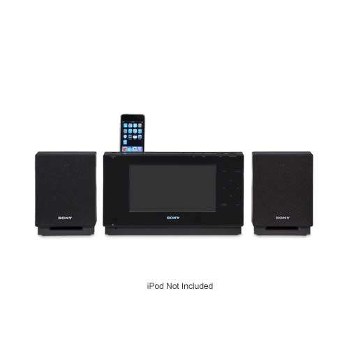 Sony WHG-SLK1i Micro Hi-Fi System  9 Display, DVD Player, iPod Dock, AM/FM, USB, MS/SD Reader.