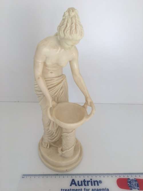 Lovely Figurine of Semi-Nude Female