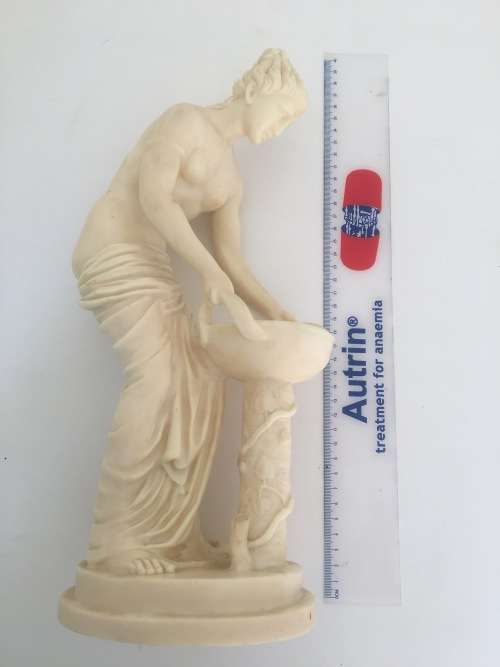 Lovely Figurine of Semi-Nude Female