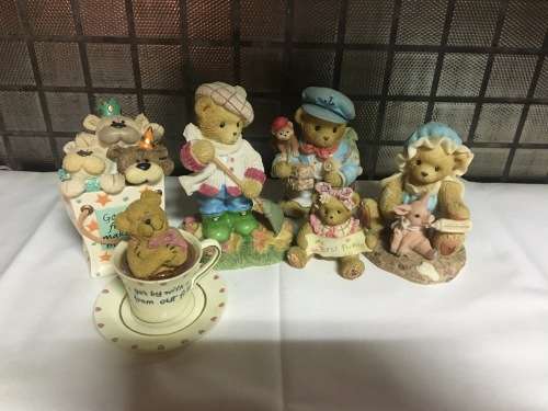 Variety of 'Cherished Teddies' Plus a Hugsly Teabearie & 2 Extras