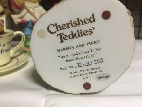 Variety of 'Cherished Teddies' Plus a Hugsly Teabearie & 2 Extras