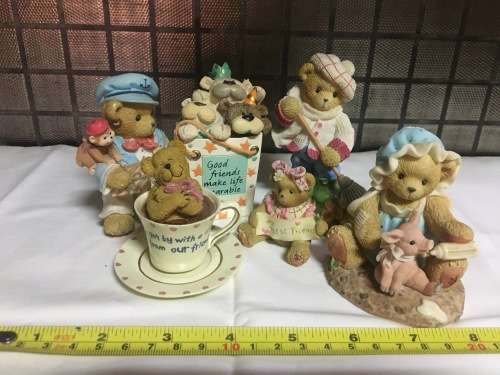 Variety of 'Cherished Teddies' Plus a Hugsly Teabearie & 2 Extras