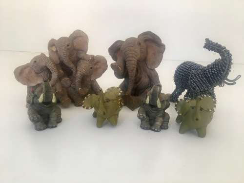 Gorgeous Group of Collectible Elephants