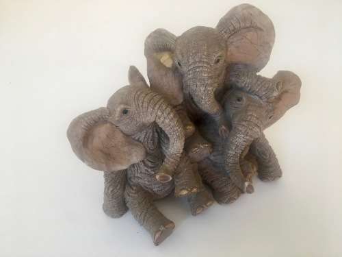 Gorgeous Group of Collectible Elephants