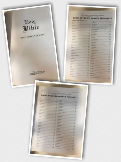Holy Bible King James Version - Family Bible