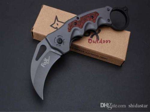 Fox Outdoor - DA93 Karambit Folding Knife
