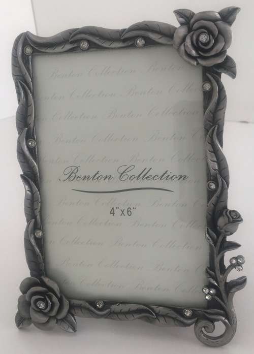 Stunning Photo Frame with Rose Detail - Benton Collection