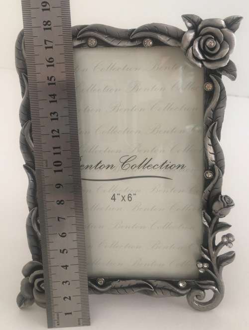 Stunning Photo Frame with Rose Detail - Benton Collection