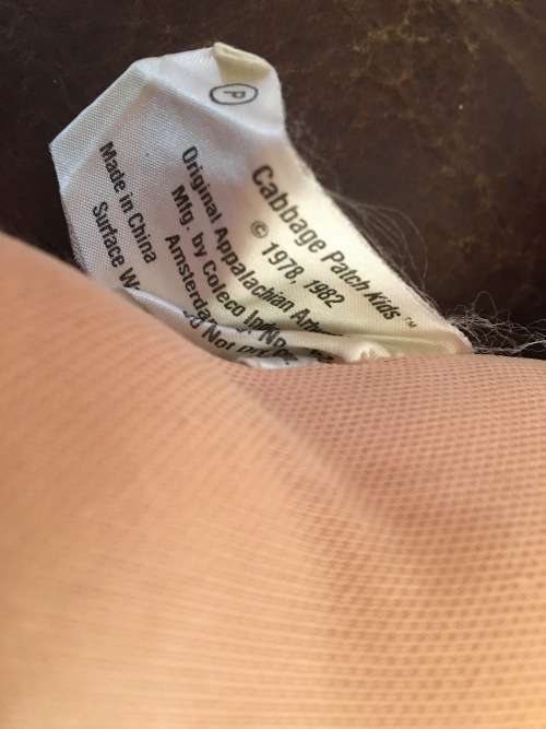 Original Vintage Xavier Roberts Cabbage Patch Kid with Full Original Outfit