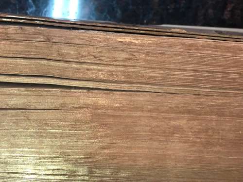 Antique Family Bible - `The Pronouncing Edition of the Holy Bible`