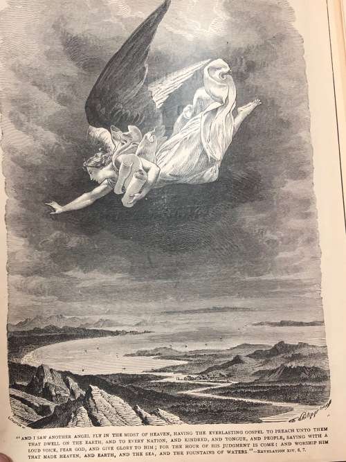 Antique Family Bible - `The Pronouncing Edition of the Holy Bible`