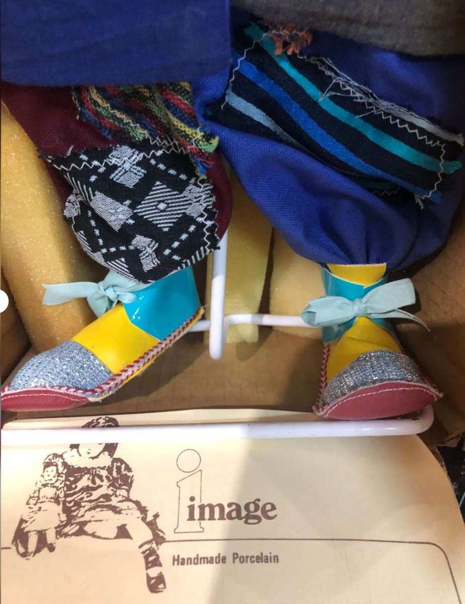 Lg Porcelain Clown - Export Range - Tom Belling - with Certificate