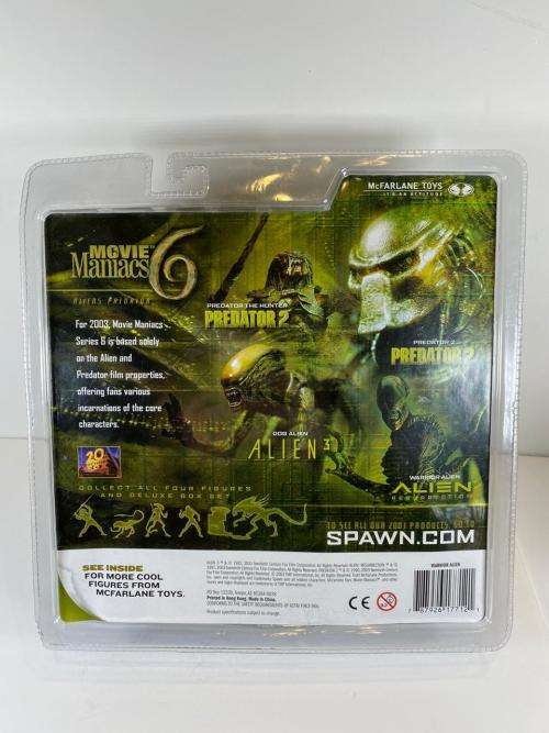 Alien Resurrection McFarlane Movie Maniacs Warrior Alien Action Figure - New