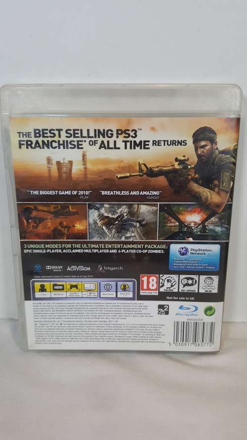 Call of Duty BLACK OPS 2 - PS3 - Used