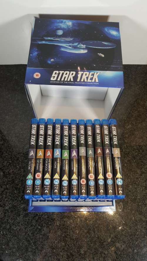 Star Trek Legends of the Final Frontier Collection - Movies I-X Box Set - USED