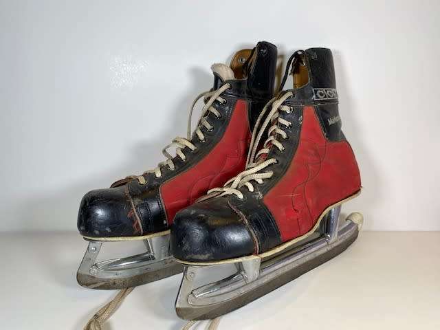 Vintage CCM Marksman Ice Skates