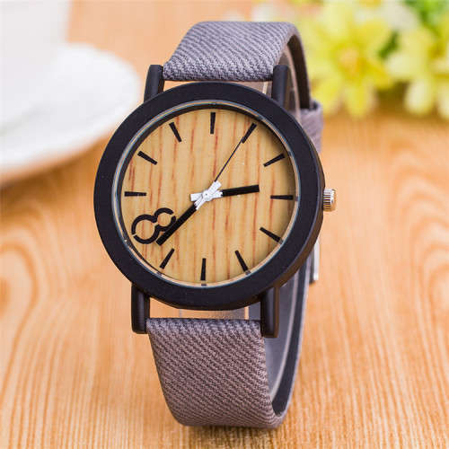 Tick-tock. Is time on your side? Faux Wooden Watch