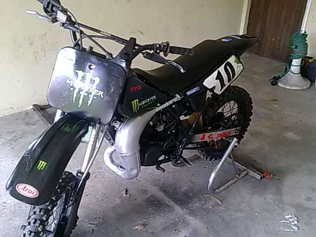 Kawasaki small wheel 100cc Water Cooled 6speed racing off road bike(R1 START NO RES)