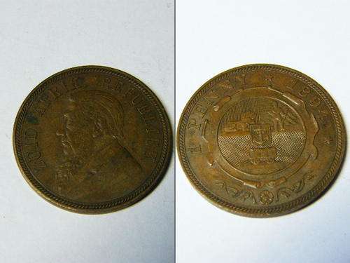 A RARE 1894 PENNY IN GREAT CONDITION.RAREST PENNY ONLY 10 769 MINTED!!!!