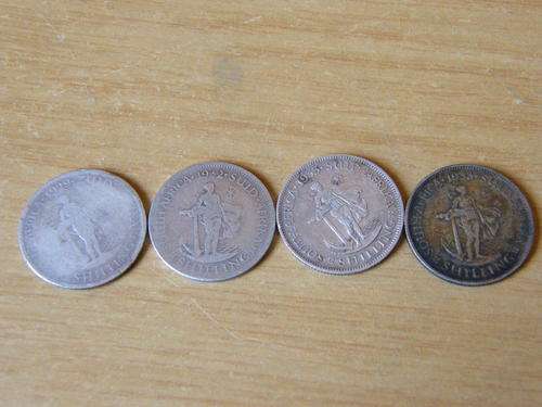 A LOT OF 4 SHILLINGS. 1 X 1929* AND 3 X 1933.