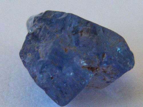A VERY SELDOM SEEN ,UNCUT  AND UNTREATED 2.07 CT TANZANITE.