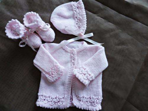 Premature knitted set