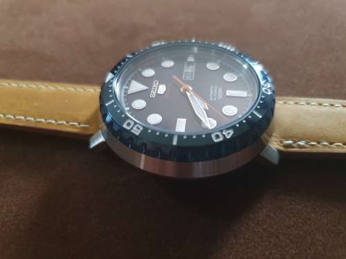 Seiko 5 Bottlecap Blue SRPC63 - mint condition