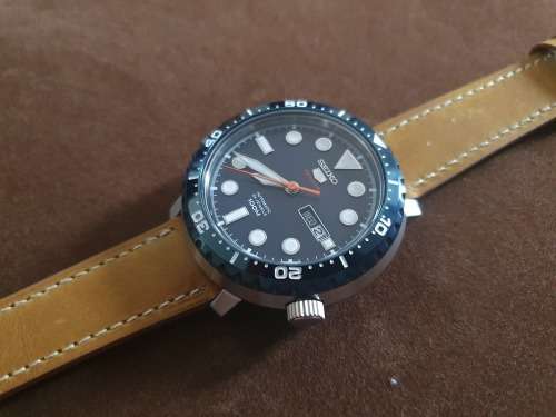 Seiko 5 Bottlecap Blue SRPC63 - mint condition