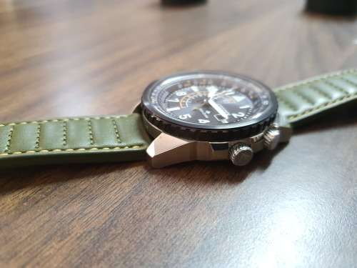 Citizen Promaster Nighthawk  Eco-Drive Aviator Watch (Model: BJ7138-04E)