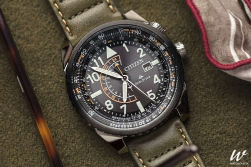 Citizen Promaster Nighthawk  Eco-Drive Aviator Watch (Model: BJ7138-04E)
