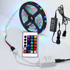 LED Strip RGB with remote to change colors