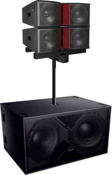 Audiocenter KLA28 Line Array system Complete Combo 1. 7400 Watt RMS