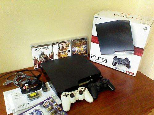 [Free Shipping] SONY Playstation 3 Slim 120GB [Bundle][FREE Extras]