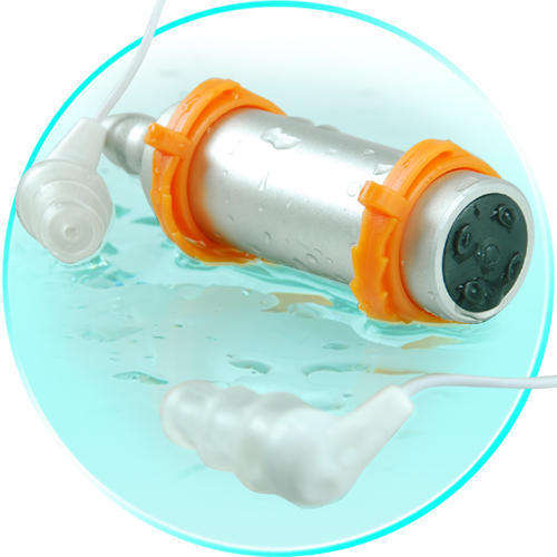 Free shipping - Waterproof MP3 Player For Watersports And Shower Enthusiasts