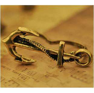 ULTRA MODERN TWO FINGER ANCHOR RING