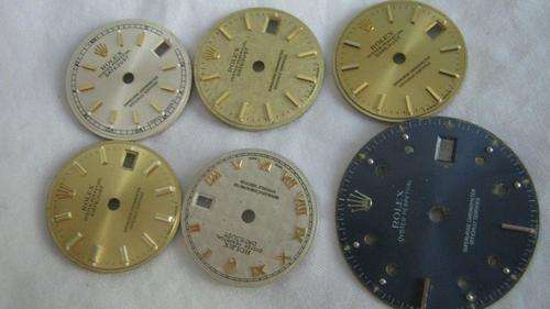ROLEX SPARE FACE PARTS -AND (C83) NOS Rolex Gold Watch Hands