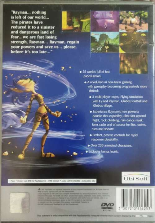 PS2 Game - Rayman Revolution