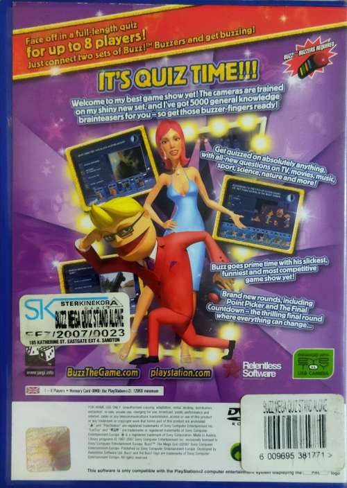 Buzz! The Mega Quiz (PS2)