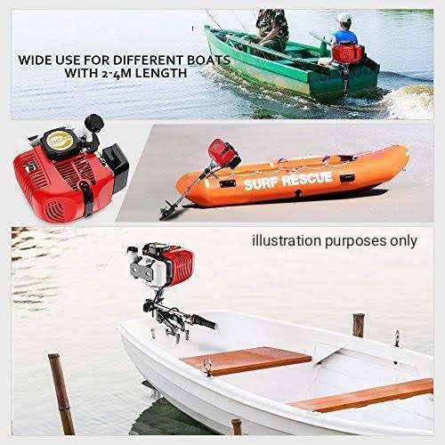 Outboard Boat Motor 2.5hp 52cc (LOCAL STOCK)