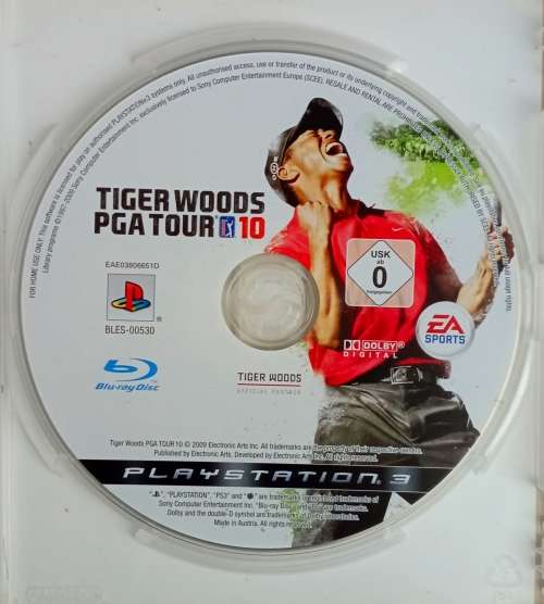 Tiger Woods PGA Tour 10 Golf (PS3)