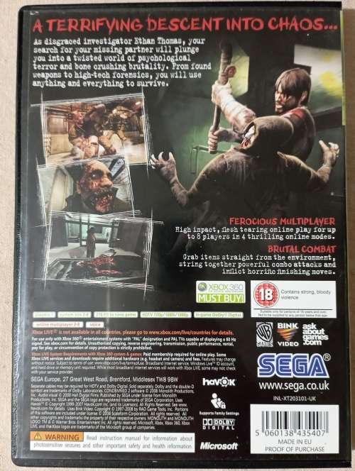 Condemned 2 (Xbox360)