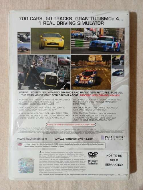 Gran Turismo 4 (PS2) White Edition